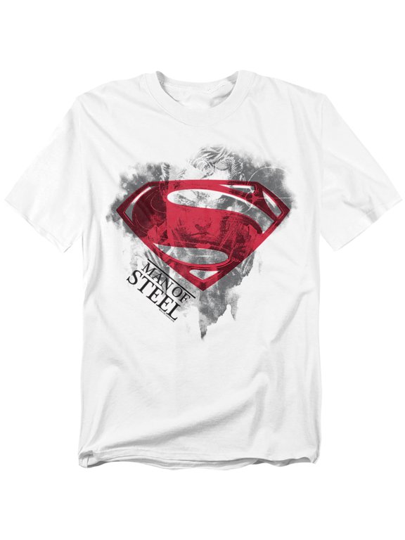 Man of Steel T-Shirt Face & Logo Unisex Graphic Tee For Men & Women