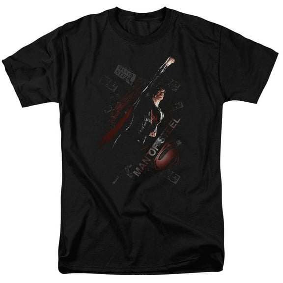 Man Of Steel Flying Unisex Adult T Shirt For Men And Women