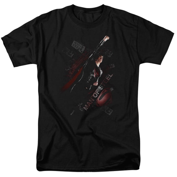 Man Of Steel Flying Unisex Adult T Shirt For Men And Women