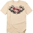 thumbnail image 1 of Man of Steel T-Shirt Mos Flourish Logo Unisex Graphic Tee For Men & Women, 1 of 7