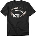 thumbnail image 1 of Man of Steel T-Shirt Mos Shield Fracture Unisex Graphic Tee For Men & Women, 1 of 7