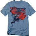 thumbnail image 1 of Man of Steel T-Shirt Sheild Splat Unisex Graphic Tee For Men & Women, 1 of 7