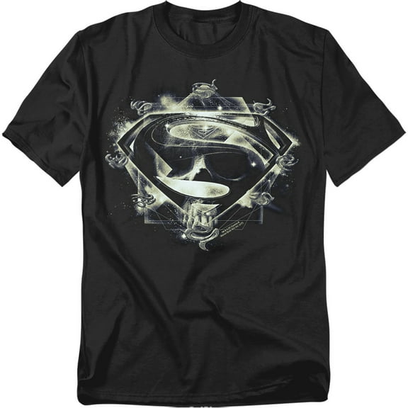 Man of Steel T-Shirt Skulls And Symbols Unisex Graphic Tee For Men & Women