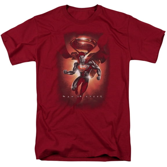 Man Of Steel Title Unisex Adult T Shirt For Men And Women