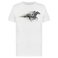 thumbnail image 1 of Man On Racing Horse T-Shirt Men -Image by Shutterstock, Male Small, 1 of 2