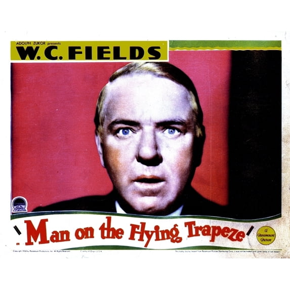 Man On The Flying Trapeze Photo Print (20 x 16)