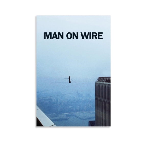 Man On Wire Film Festival Award-Winning Posters Surreal Wall Art Room Decor Poster