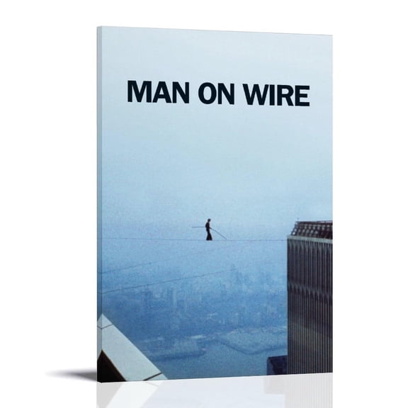 Man On Wire Film Festival Award-Winning Posters Surreal Wall Art Room Decor Poster