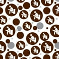 thumbnail image 1 of Man Pooping on Toilet Funny Premium Gift Wrap Wrapping Paper Roll, 1 of 5
