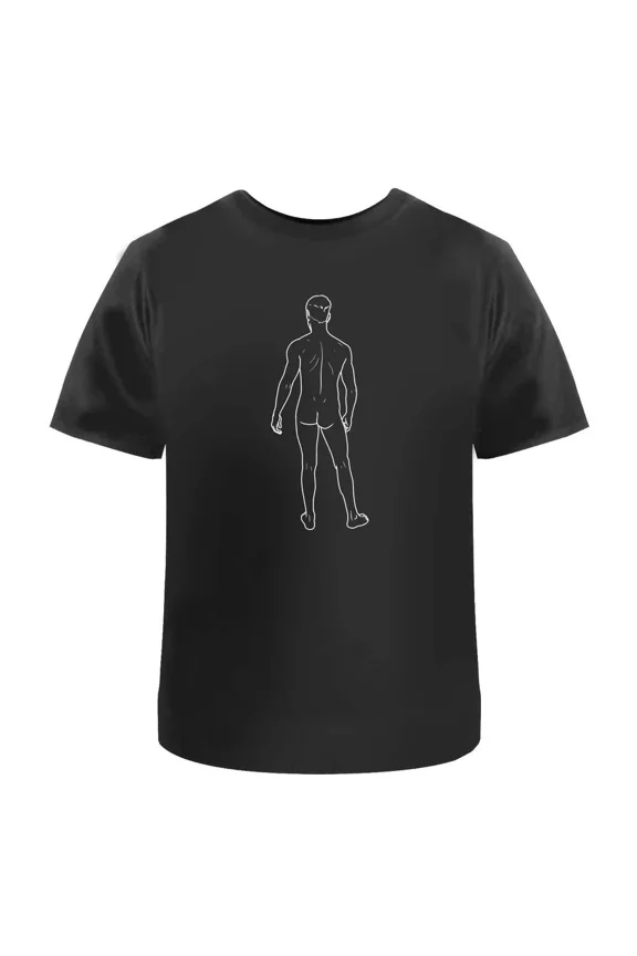 Man Posing' Unisex T-Shirt - 100% Cotton (S-XXL) (TA038443)