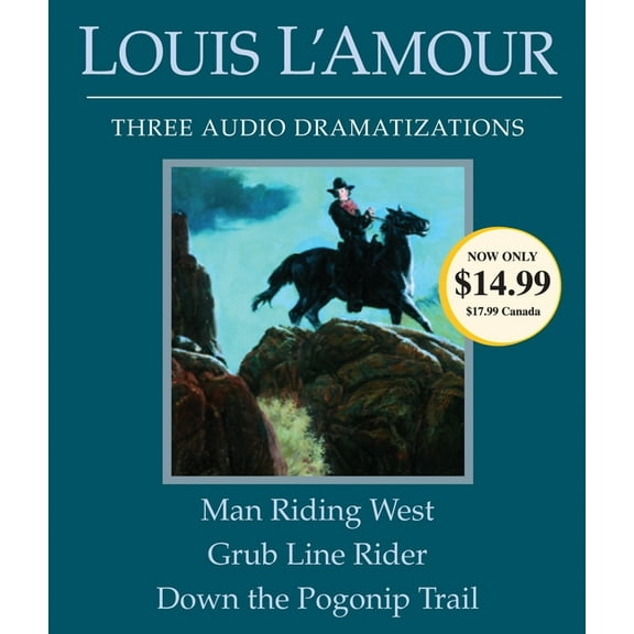 Man Riding West/Grub Line Rider/Down the Pogonip Trail, (Audiobook)
