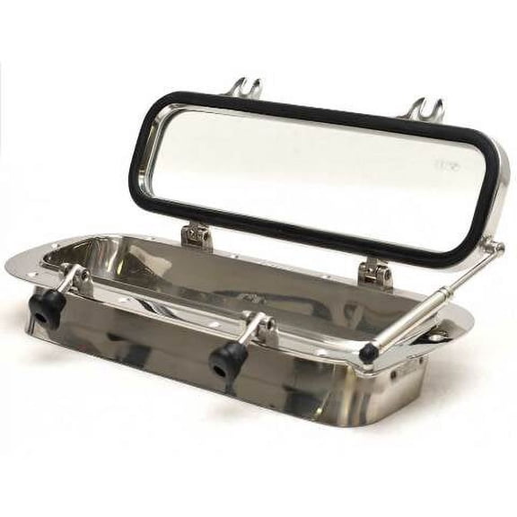 Man Ship Boat Rectangular Window LS-7091A20-ADJ | 14 3/4 x 3 7/8 Inch
