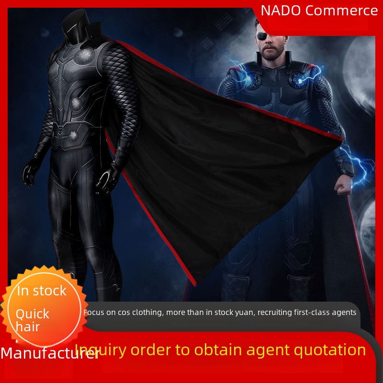 Man Sky Avengers 3 Infinity War Thor Thor cos Coat Leotard cos Full Set