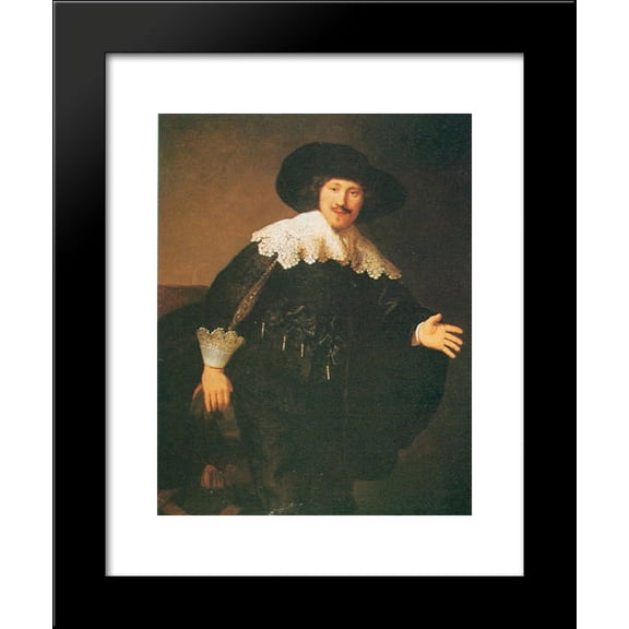 Man Standing Up 20x24 Framed Art Print by Rembrandt