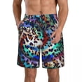 thumbnail image 1 of Man Swimwear Leopard Print Swim Shorts Trunks Beach Board Shorts Mens Swimming Swimsuits, 1 of 6