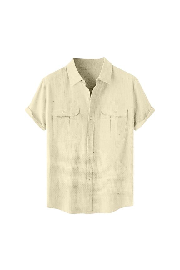 Man T Shirts High Neck Faux Linen Tee Tops for Man Long Short Sleeve Brunch Hippy Vintage Renaissance Peasant Plain Steampunk Fall Summer Tee Shirt Button 2026 4XL