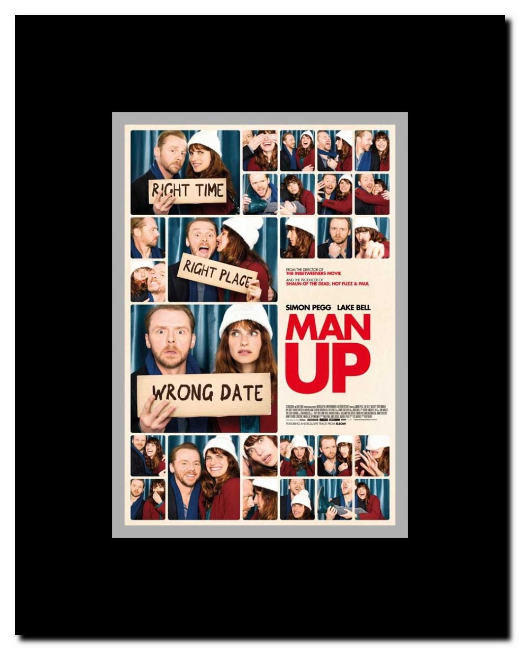 Man Up Framed Movie Poster