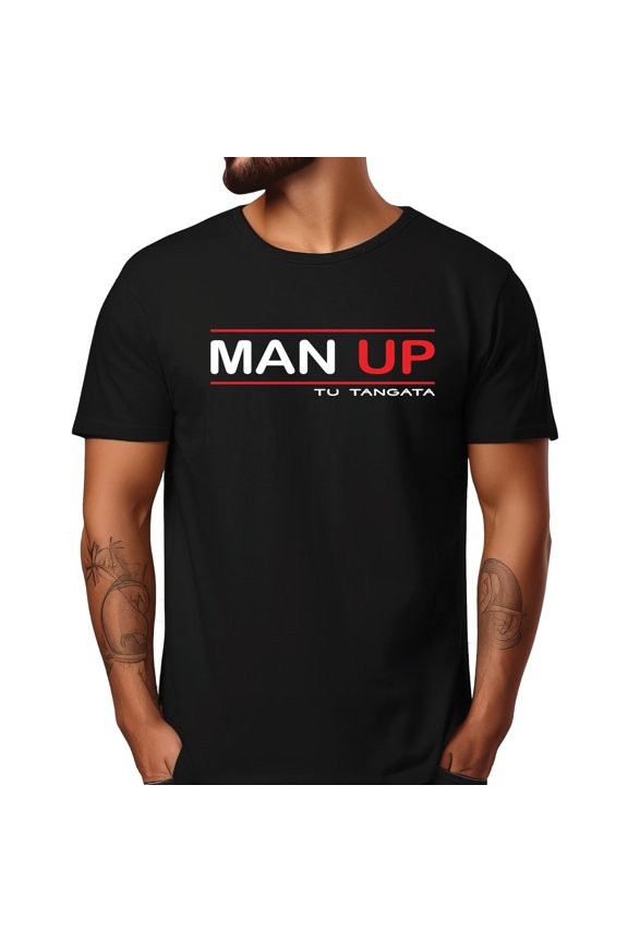 Man Up Tu Tangata T-Shirt