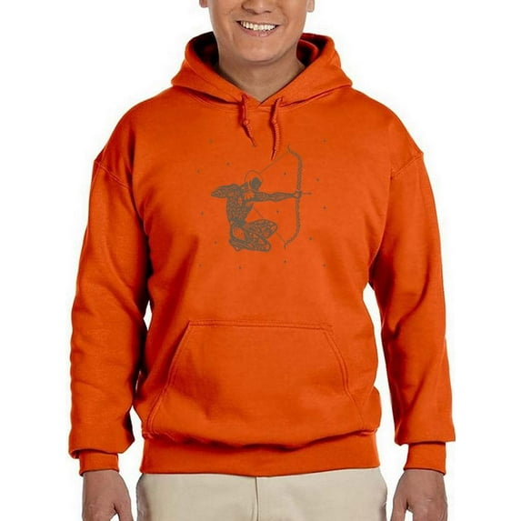 Man W Nature Tattoos Art Hoodie Men -Image by Shutterstock, Male 3X-Large