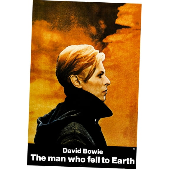 Man Who Fell To Earth Movie Poster 16in x 24in 16x24 Multi-Color Square Adults Best Posters