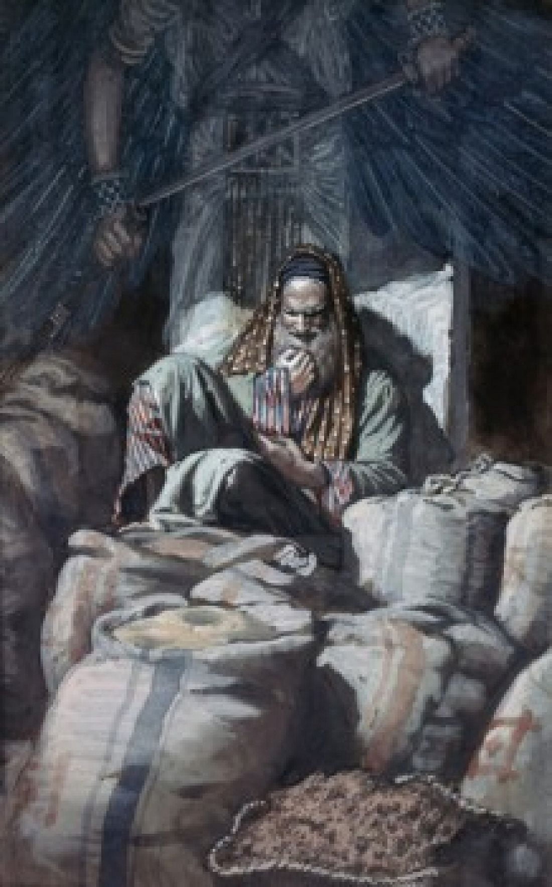 Man Who Laid up Treasure James Tissot (1836-1902 French) Canvas Art - James Tissot (18 x 24)
