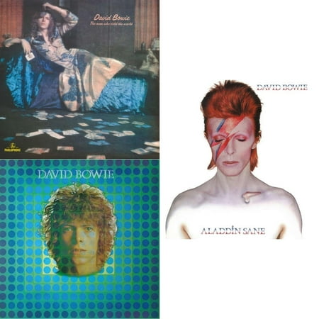 Man Who Sold The World (2015 Remaster) & David Bowie Aka Space Oddity & Aladdin Sane [LP Vinyl Bundle]