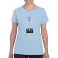 thumbnail image 1 of Man With Balloon Head T-Shirt Women -Mohsen Najafi Designs, Female XX-Large, 1 of 4
