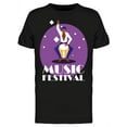 thumbnail image 1 of Man With Drum. Music Festival Tee Men's -Image by Shutterstock, 1 of 2