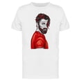 thumbnail image 1 of Man With Fashion Beard T-Shirt Men -Image by Shutterstock, Male Small, 1 of 2