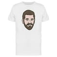 thumbnail image 1 of Man With Full Beard T-Shirt Men -Image by Shutterstock, Male x-Large, 1 of 2