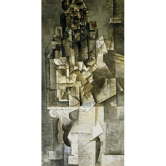 Man With Guitar-Picasso - CANVAS OR PRINT WALL ART