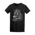 thumbnail image 1 of Man With Mustache At The Bar Tee Men's -Image by Shutterstock, 1 of 2