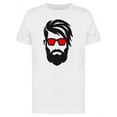 thumbnail image 1 of Man With Red Glasses T-Shirt Men -Image by Shutterstock, Male x-Large, 1 of 2