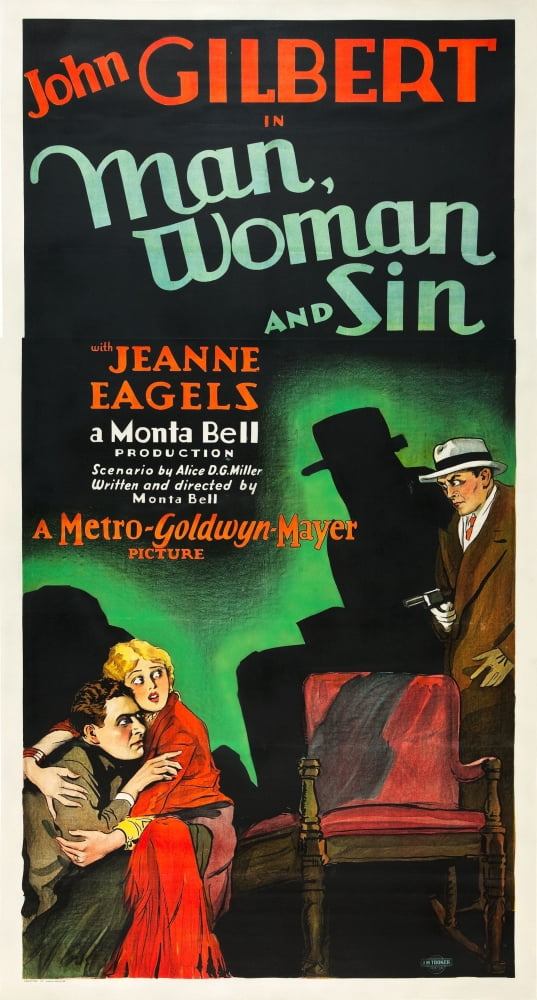 Man Woman And Sin Canvas Art - (11 x 17)