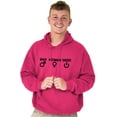 thumbnail image 1 of Man Woman Geek Geeky Cute Nerdy Gamer Hoodie Sweatshirt Women Men Brisco Brands S, 1 of 6