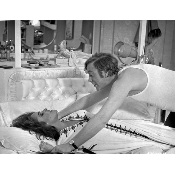 Man and Woman Bed Scene Photo Print (8 x 10)
