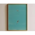 thumbnail image 1 of Man and Woman Floating in Pool | Couple Swimming Wall Art | Cool Summer Poster | Cute Light Beach House Pool Decor | Art, 12x18 UNFRAMED, 1 of 2