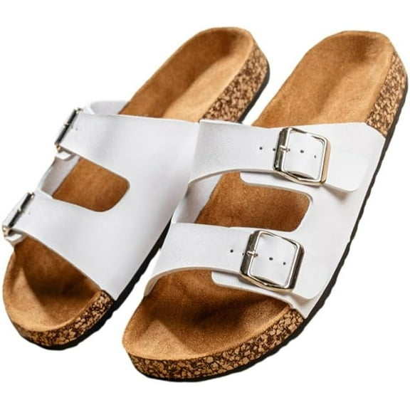 Man and woman Adjustable Buckle Sandals Comfort Flat Sandals for Summer Outdoor Wear