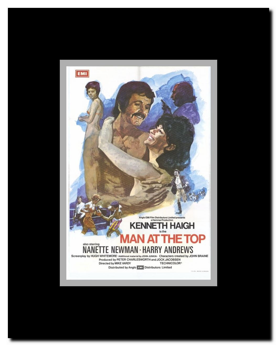 Man at the Top Framed Movie Poster