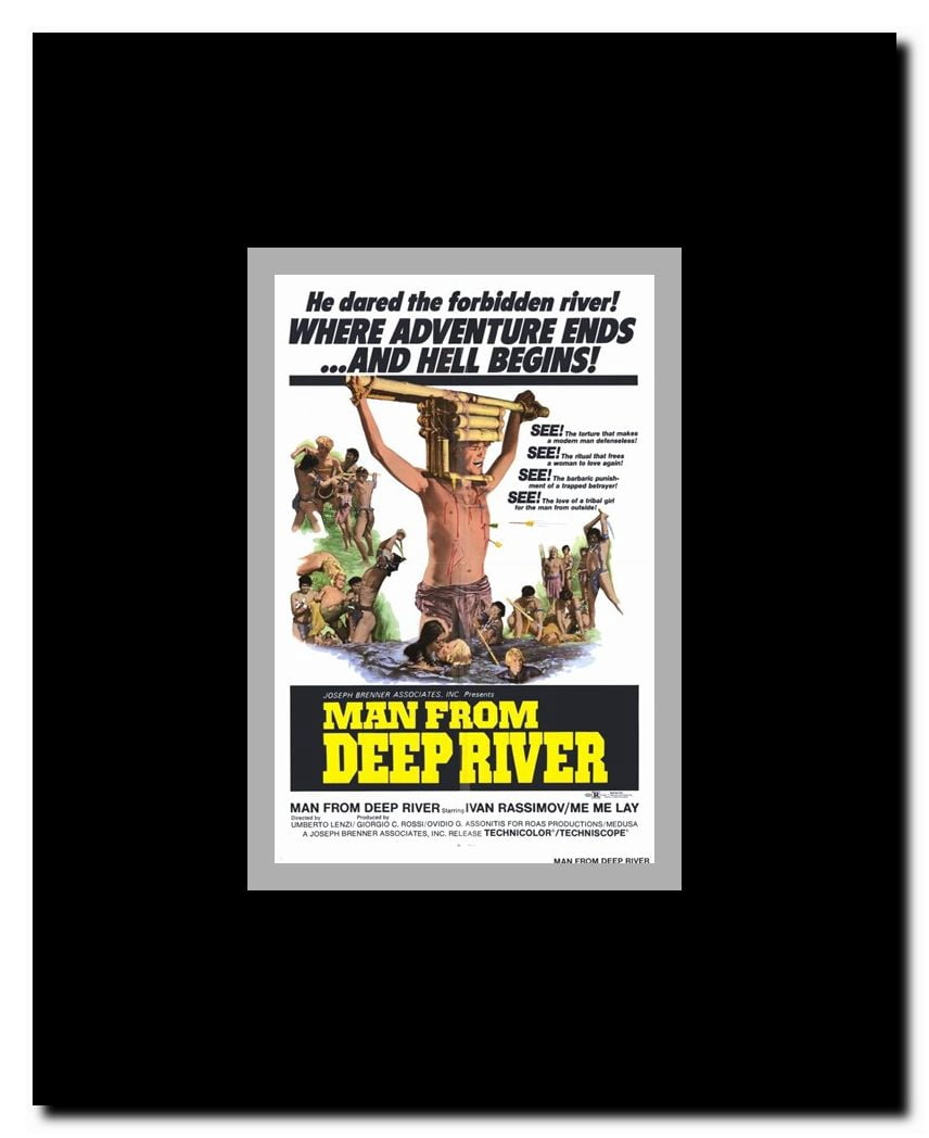 Man from Deep River Framed Movie Poster
