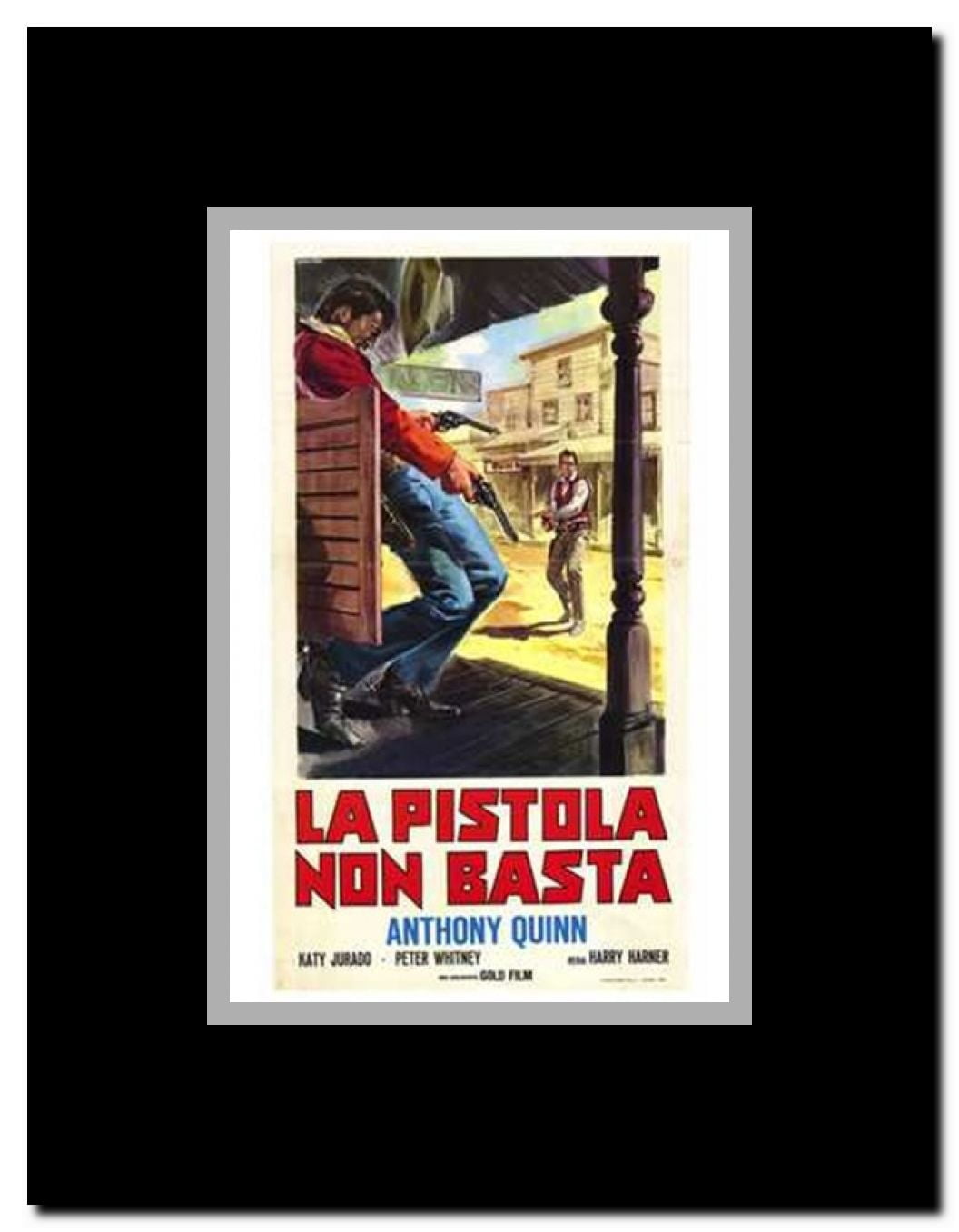 Man from Del Rio Framed Movie Poster