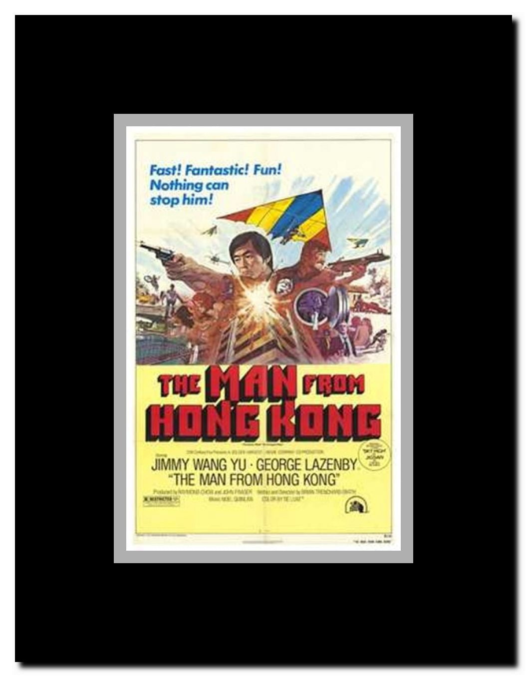 Man from Hong Kong Framed Movie Poster