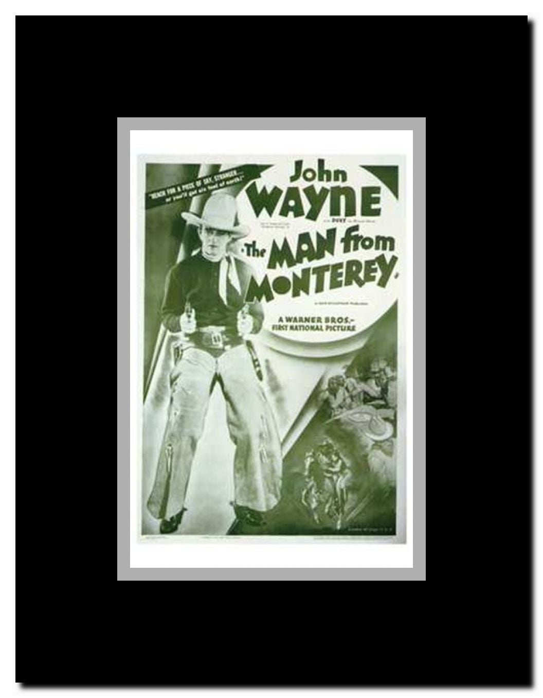 Man from Monterey Framed Movie Poster