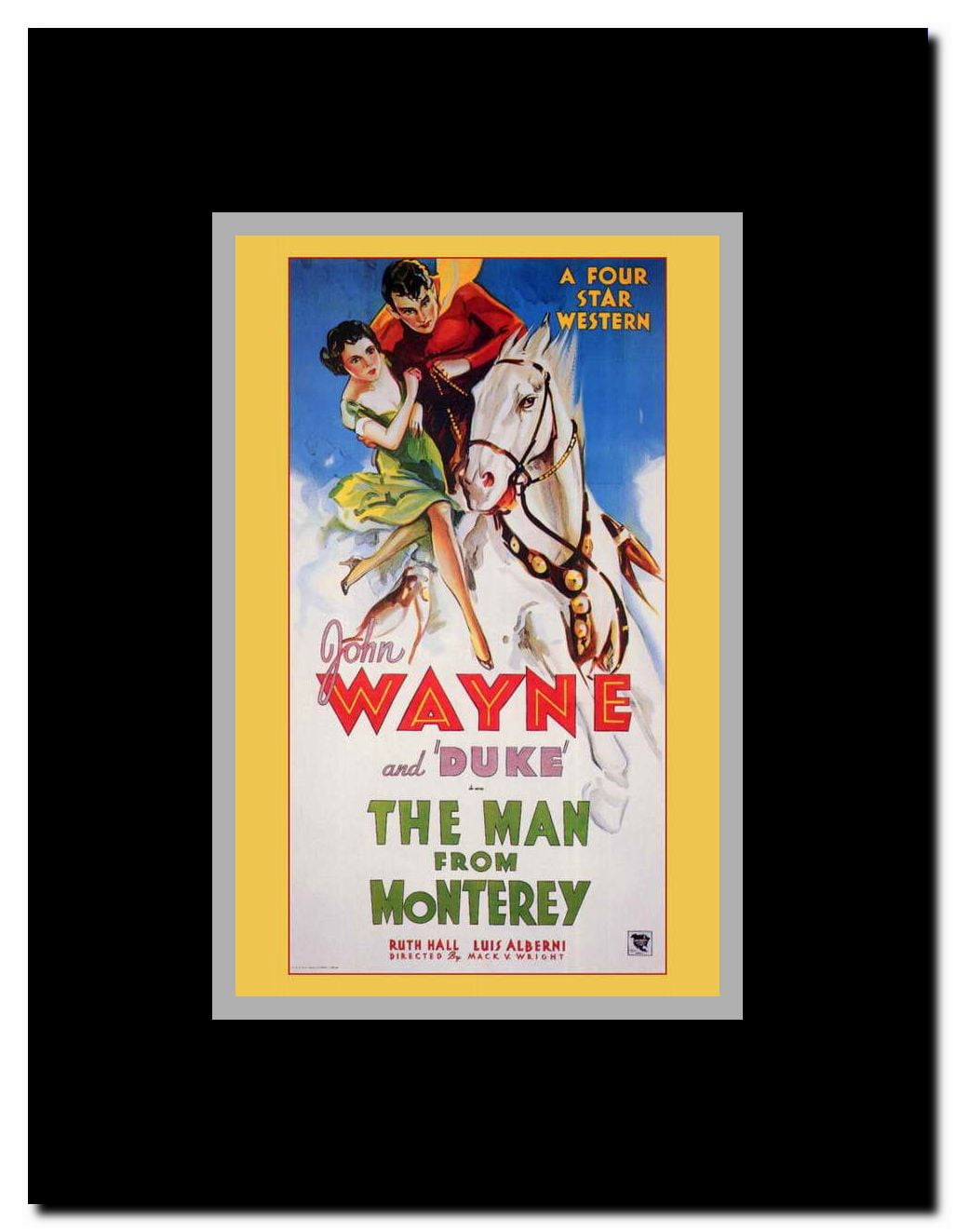 Man from Monterey Framed Movie Poster