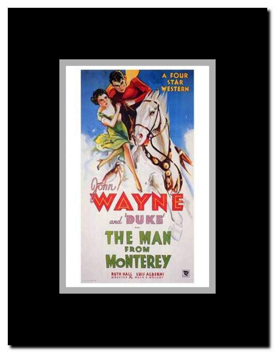 Man from Monterey Framed Movie Poster