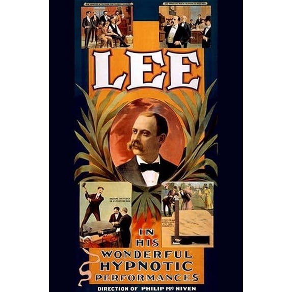 Man hypnotized by telephone from Columbus to Chillicothe, O. -- Lee hypnotizing man by telephone 50 miles away -- Breaking 500 lb. rock on