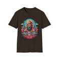 thumbnail image 1 of Man in Clouds Dream Unisex Softstyle T-Shirt Boho Egyptian Style Trip, 1 of 3