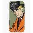 thumbnail image 1 of Man in Overcoat Noir Detective Phone Case for iPhone 16 15 14 13 12 11 Pro Max, 1 of 2