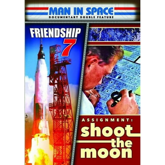 Man in Space Documentary Double Feature: Friendship 7/Assignment: Shoot the Moon (DVD), Alpha Video, Documentary