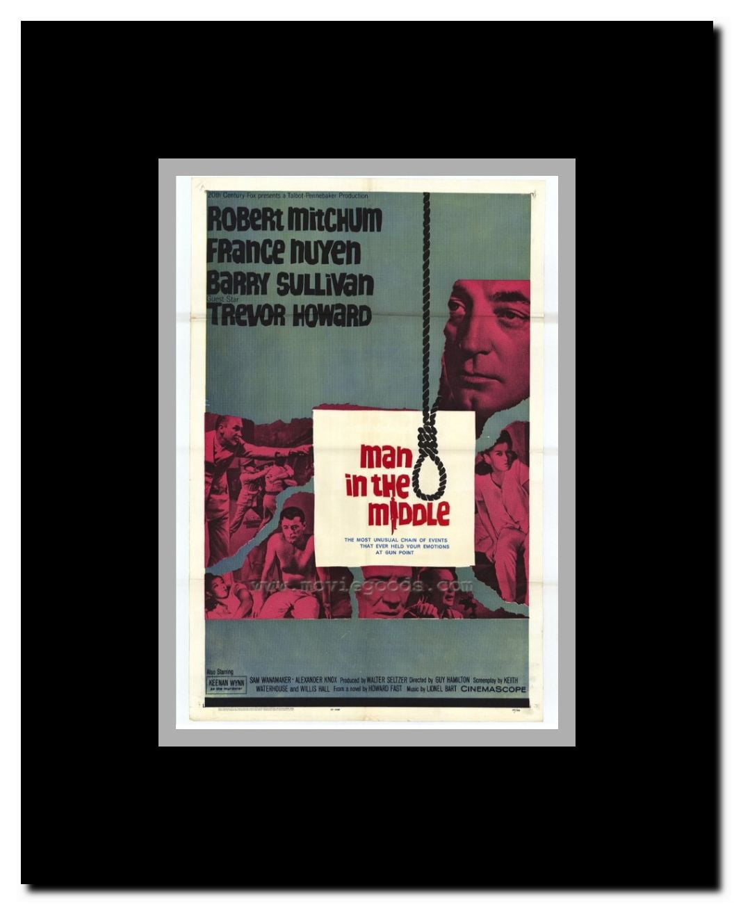 Man in the Middle Framed Movie Poster